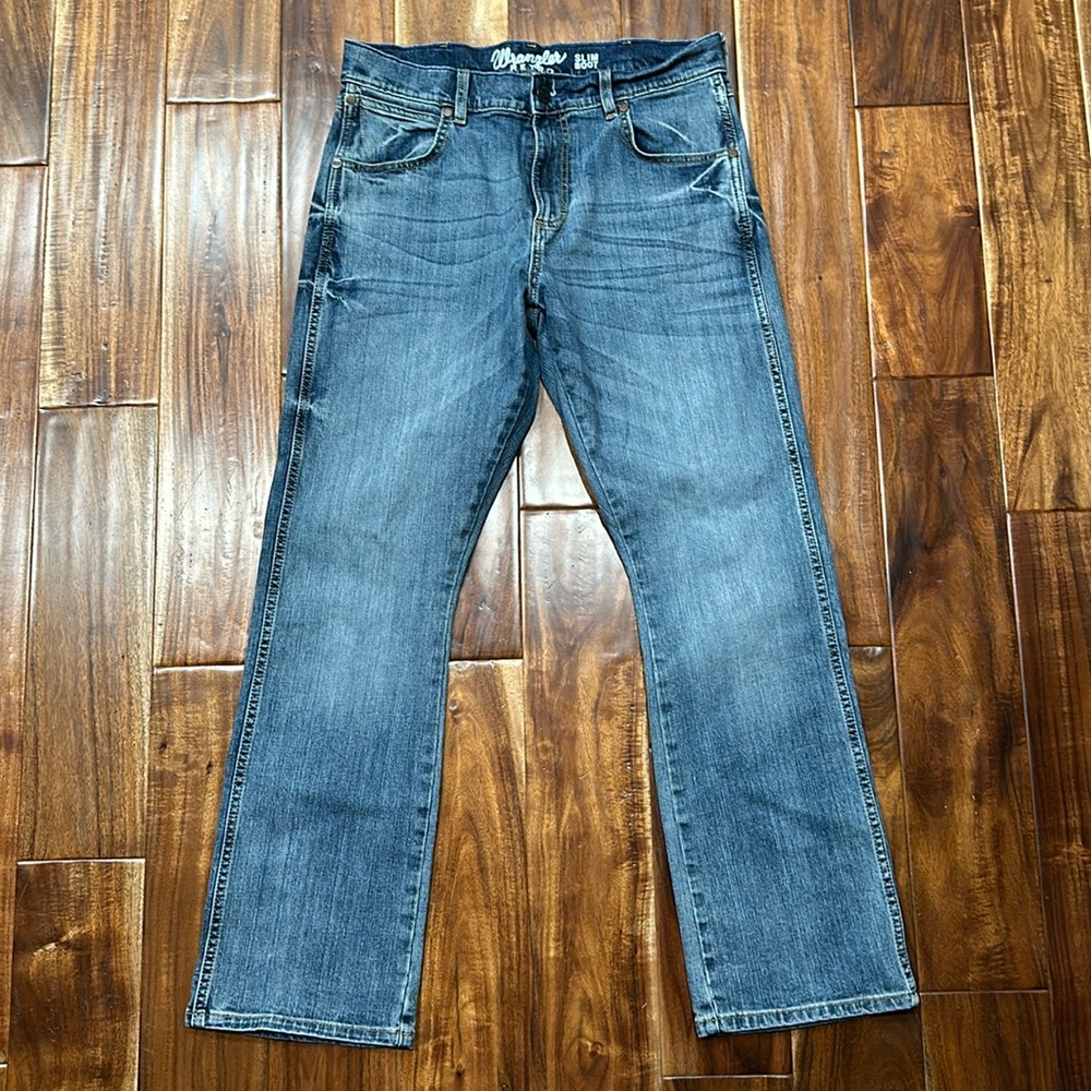 Retro wrangler slim bootcut Jeans